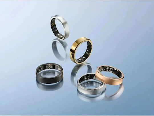 RingConn Gen 3 Smart Ring 17.4mm Αδιάβροχο με Παλμογράφο Brushed Silver