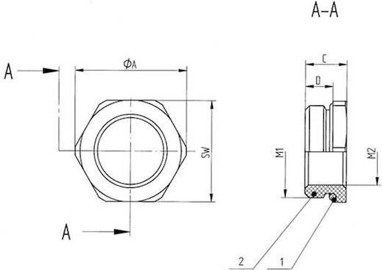 Lapp Group Στυπιοθλίπτης Καλωδίων 52101966