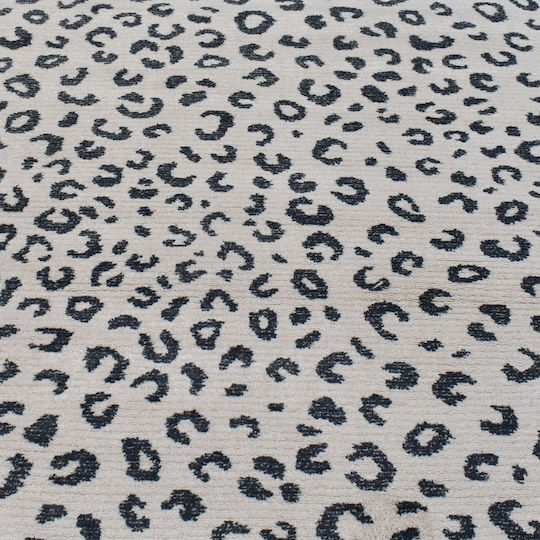 Saray Home Animal Rectangular Shaggy Rug Cream - Blue 240x300cm