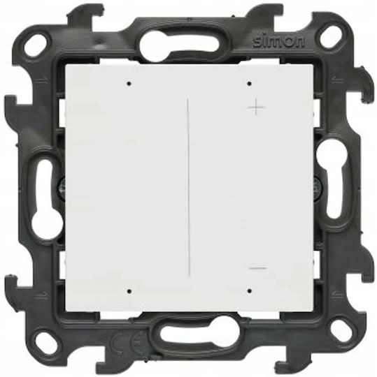 Kontakt-Simon Încastrat LED cu Buton 250 W, Culoare Alb