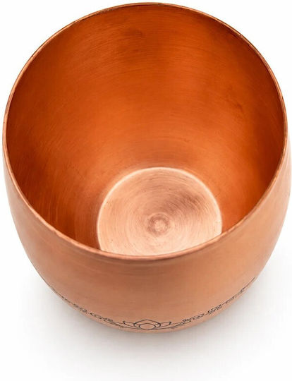 Медна чаша за вода Handmade Pure Copper Mug Flower Life 350 ml