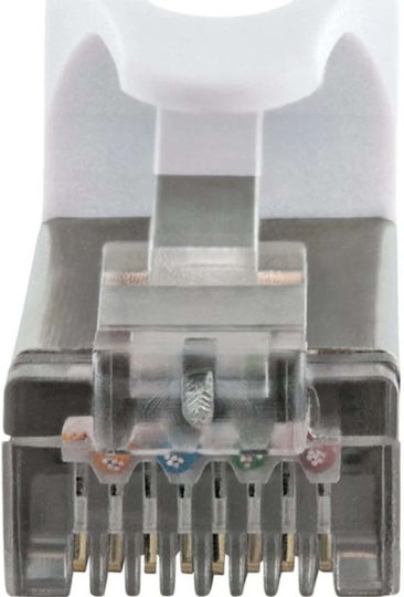 Schwaiger S/FTP Cat.6 Gigabit Network Cable Ethernet 2.5m White