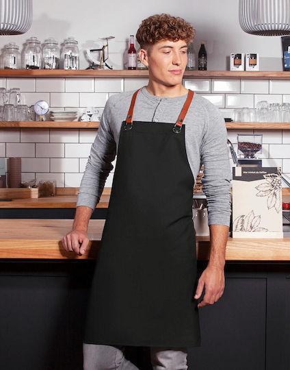 Karlowsky Șorț de Chelner Întreg Bib Apron Gri