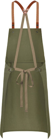 Karlowsky Șorț de Chelner Întreg Bib Apron Gri