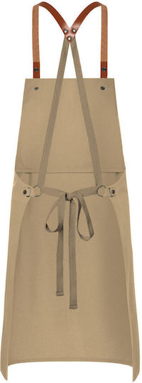 Karlowsky Șorț de Chelner Întreg Bib Apron Gri