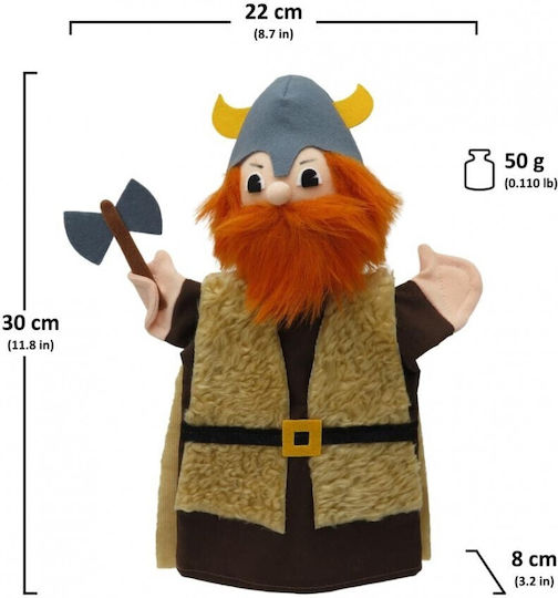 "κούκλα Κουκλοθεάτρου Viking 30εκ " Moravska 22195