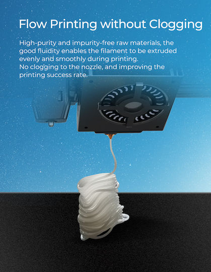 Creality3D EN PLA+ 3D Printer Filament 1.75mm Μπλε 1kg 1τμχ (Spool)