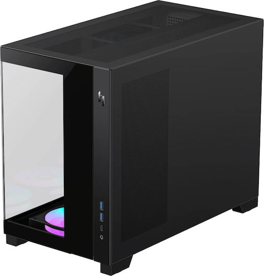 GameMax NEX C33 BK Computergehäuse Schwarz