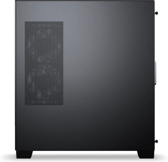 XT Gaming Midi Tower Computer Case with Side Window Black