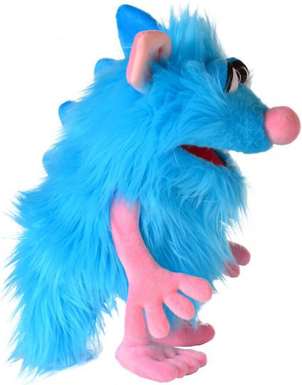 Blaues Handpuppen-Monster 35 cm Living Puppets W819
