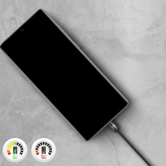 Tellur Minimalist Usb-c To Usb-c Data Fast Charging Cable 240 W 2m Black
