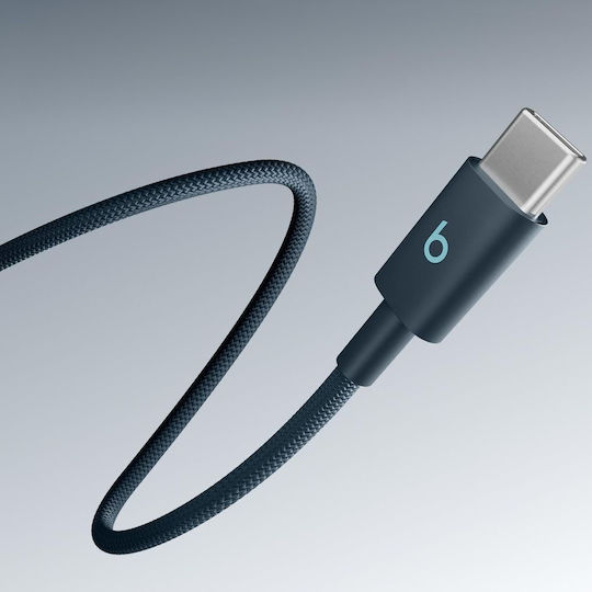 Apple Braided USB 2.0 Cable USB-C male - USB-C 60W Μαύρο 1.5m MDGE4ZM/A