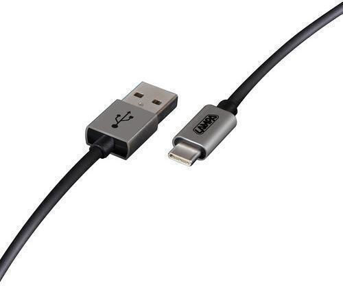 Lampa USB 2.0 кабел USB-C мъжки - USB-A сребрист 2m L3889.1/T