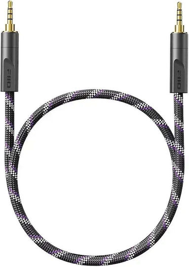 Fiio Кабел За Звук 3,5 мм Мъжки - 3,5 мм Мъжки Сребрист 1,5 м