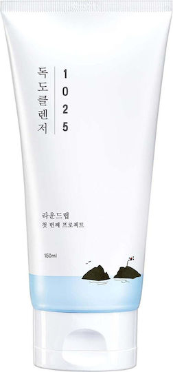 Round Lab 1025 Dokdo Gesichtsreinigungsschaum für Kontrolle der Fettigkeit & Feuchtigkeitsspendende Wirkung 150ml