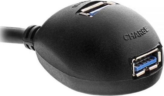 InLine USB хъб с 3.0 портове и USB-A връзка
