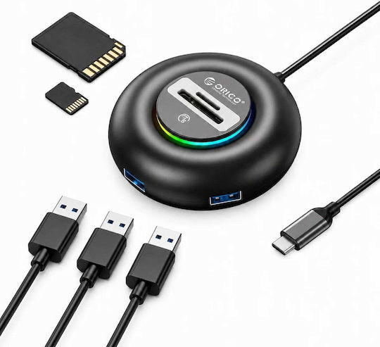 Orico USB хъб 4 Порта USB 3.0 с USB-A / USB-C