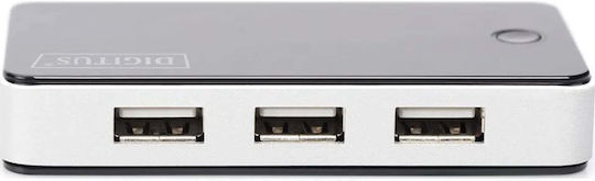 Digitus USB Хъб 7 Порта USB 2.0 с Връзка USB-A