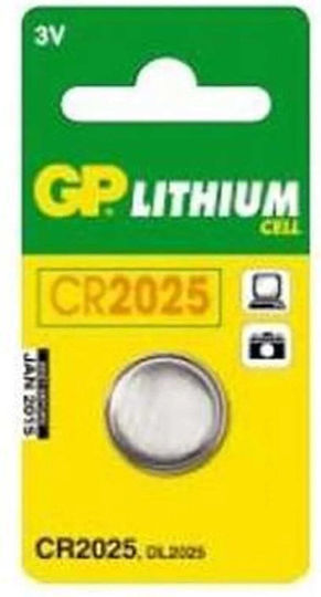 Emos Lithium 3v/170 Mah Batterie für Uhren CR2025 3V 1Stück