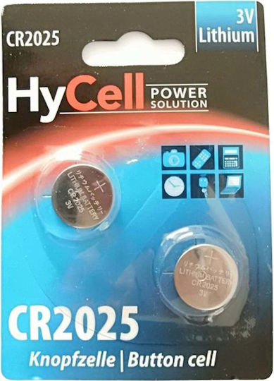 Hycell Батерии Литий За часовници CR2025 3V 2бр