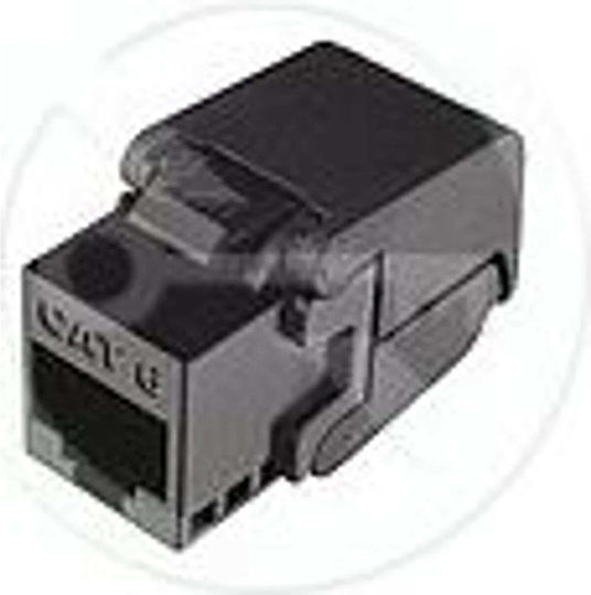 Solarix Keystone Cat6 Utp Rj45 Schwarz Selbstschneidend Sxkj-6-utp-bk-sa