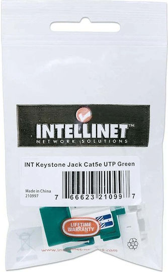 Netzwerk-Schlüsselstein Rj45 Utp Kat.5e Rj45 Kat.5e 1 Stück