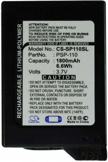 Baterie Psp Fat 3600 Mah Sony Psp 1000