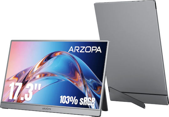 Z1C Plus IPS HDR Portable Monitor 17.3" FHD 1920x1080 Grey