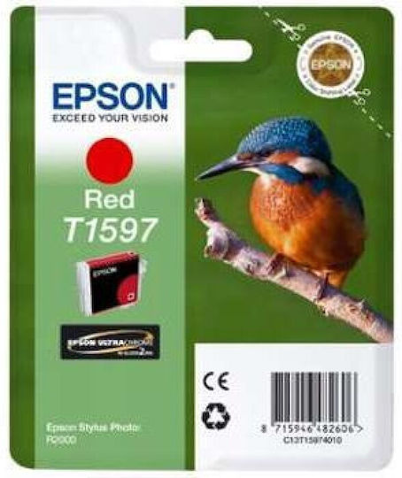 Epson T1597 Original InkJet Printer Ink Red (C13T15974010)
