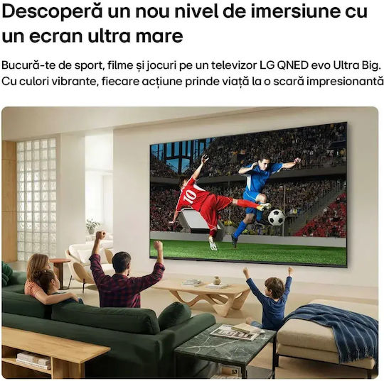 LG Smart TV 75" 4K UHD Mini LED Evo AI QNED8E HDR (2026) 75QNED8EB3A