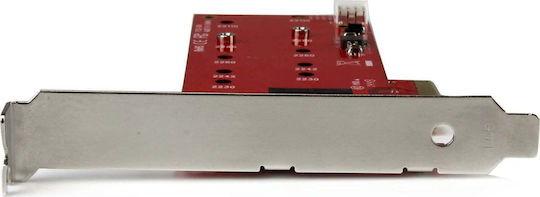 StarTech Κάρτα PCIe σε 2 θύρες M.2
