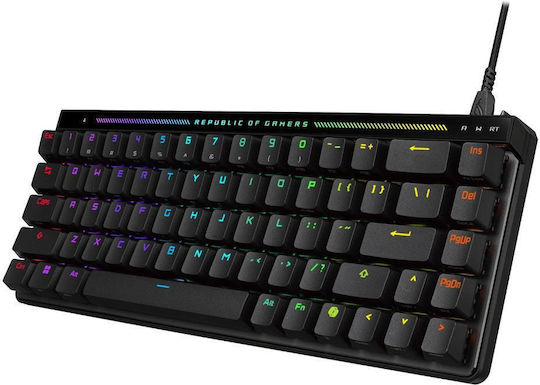 Asus ROG Falchion Ace HFX Gaming Mechanical Keyboard 65% with ROG HFX Switches and RGB Lighting English US
