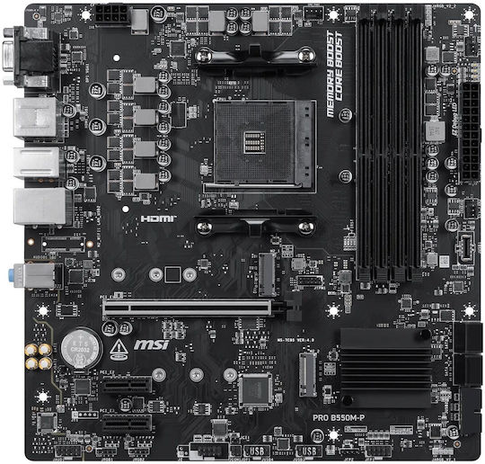 MSI B550 Gaming Mutterplatine ATX mit AMD AM4 Steckdose 7C56-093R