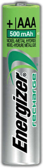 Energizer Universal Επαναφορτιζόμενες Μπαταρίες 1/3 AAA 500mAh 4τμχ
