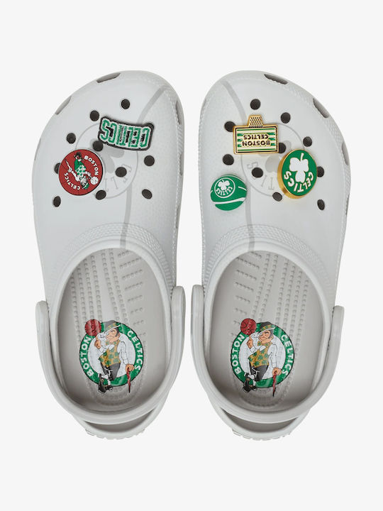 Crocs Classic NBA Boston Celtics Men's Grey Clogs
