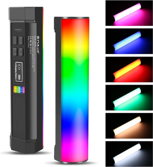 Puluz Panou LED 6W RGB cu luminozitate 600 Lux