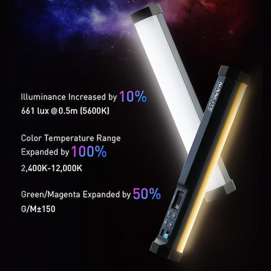 Nanlite LED Тръба RGB