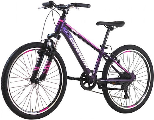 24" Παιδικό Mountain Bike με Σκελετό Αλουμινίου Μωβ