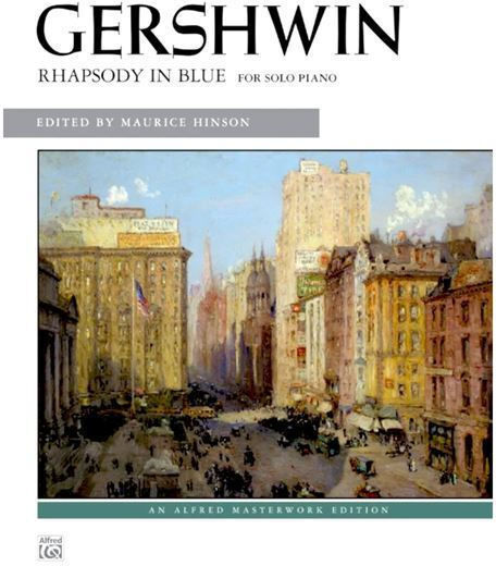 Alfred George Gershwin Rhapsody In Blue Solo Piano Version Piano Book