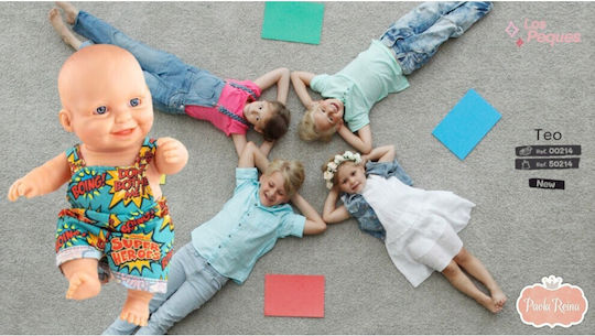 Paola Reina Teo Baby Doll for Ages 3+ 21 cm