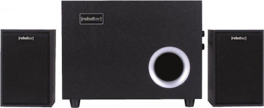 Reggae Computer Speakers 2.1 With Power 22W