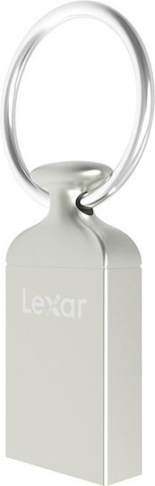 Lexar JumpDrive M22 64GB USB 2.0 Stick Ασημί