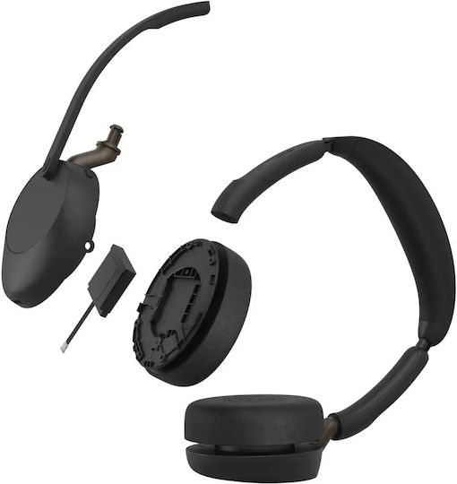 Jabra Evolve3 65 Stereo 390a UC Безжични On Ear Мултимедийни слушалки с микрофон и Bluetooth свързаност