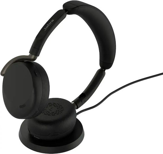 Jabra Evolve3 65 Flex Link 390c Ασύρματα On Ear Multimedia Ακουστικά με μικρόφωνο και σύνδεση Bluetooth