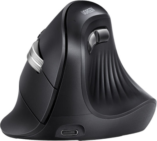 Ugreen MU008S Mini Ασύρματο Εργονομικό Bluetooth Mini Ποντίκι Μαύρο