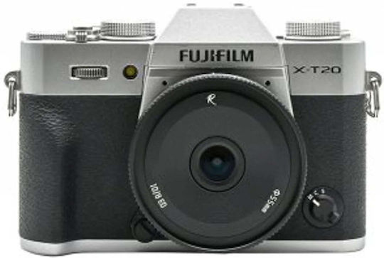 AstrHori Crop Camera Lens 10mm F/8 II Fisheye for Fujifilm X Mount Black
