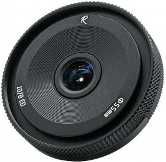 AstrHori Crop Camera Lens 10mm F/8 II Fisheye for Fujifilm X Mount Black