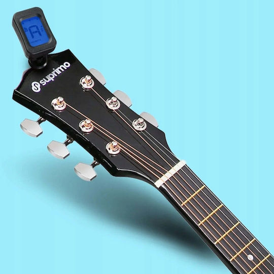 Suprimo Jra Set Bk Akustische Klassische Gitarre 1/4 Schwarz