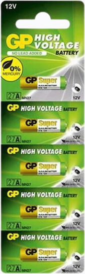 Genius Pack Αλκαλικές Μπαταρίες A27 1.5V 5τμχ