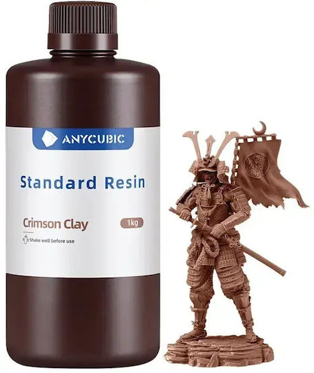 Anycubic Resin για 3D Printer Κόκκινο (SPTCR-10-IPO-01)